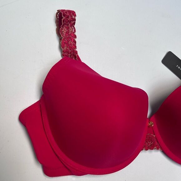 NATORI Chili/Glow Pure Luxe Contour Underwire Bra, - Picture 6 of 6